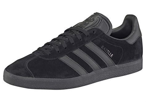 adidas gazelle zwart leer|Adidas gazelle heels.